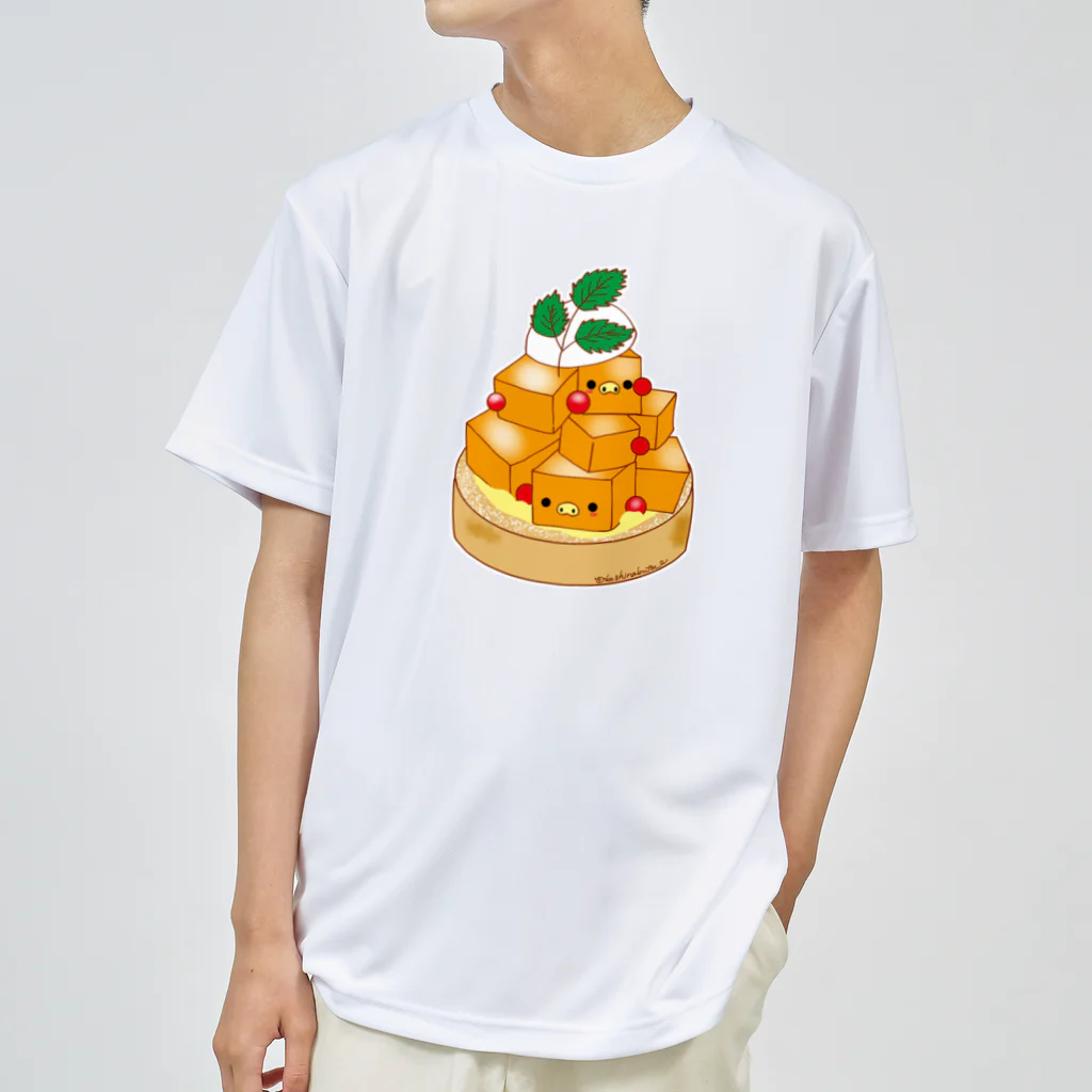 Draw freelyのマンゴータルトレット ドライTシャツ