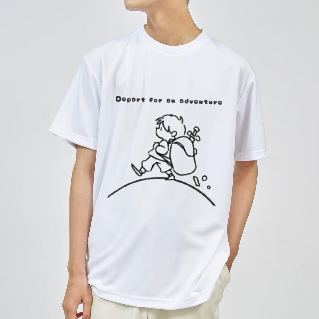 ジョリーマンダリンのDepart for an adventure ドライTシャツ