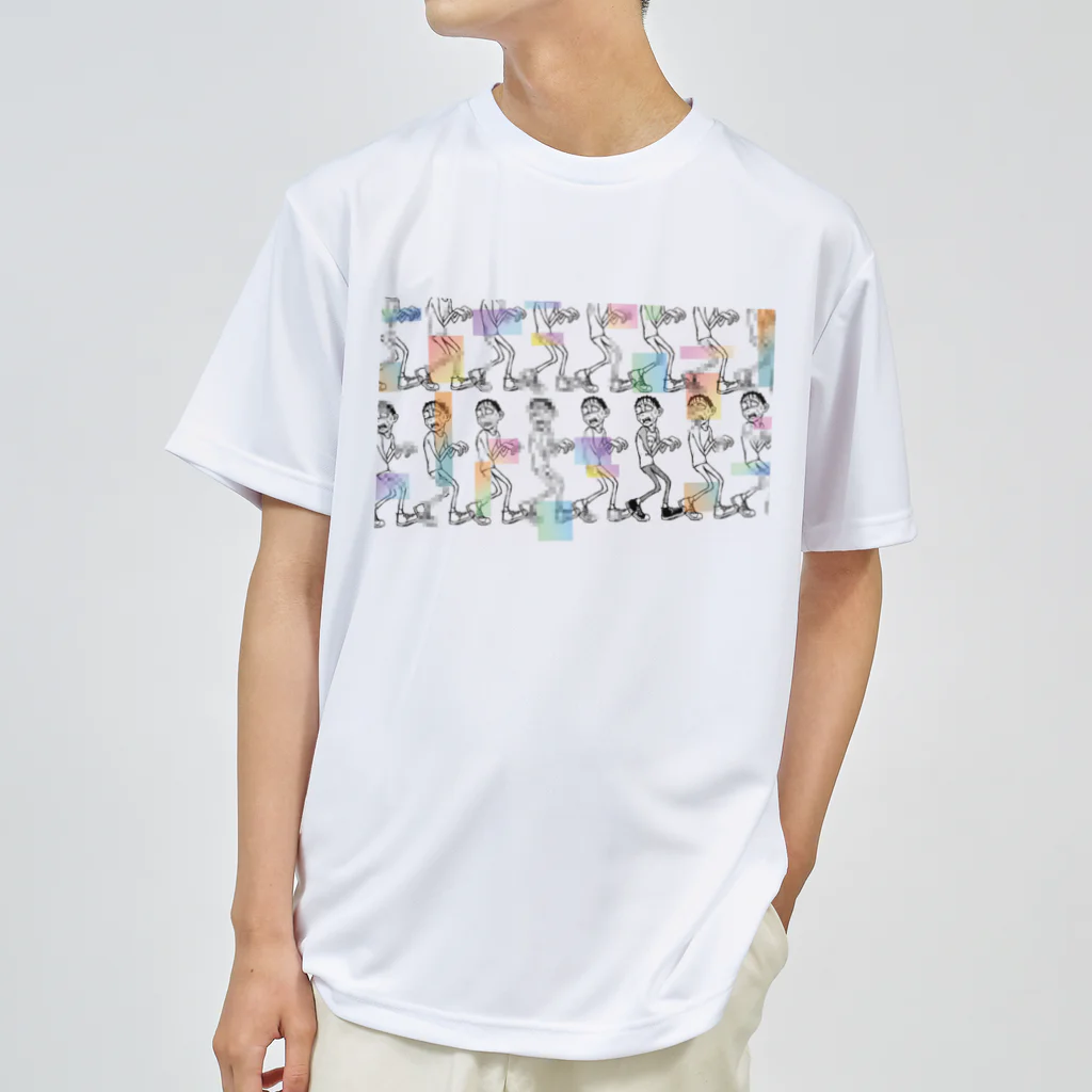 FROZEN RABBITのラッキーフレンズ Dry T-Shirt