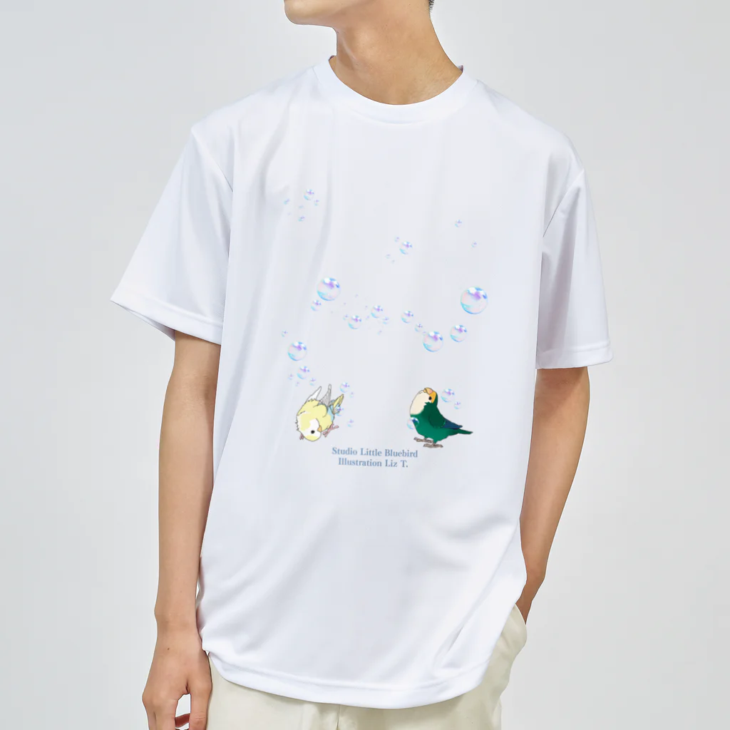 リズさんち🦜👶✨のシャボン玉りるせなちゃん ドライTシャツ