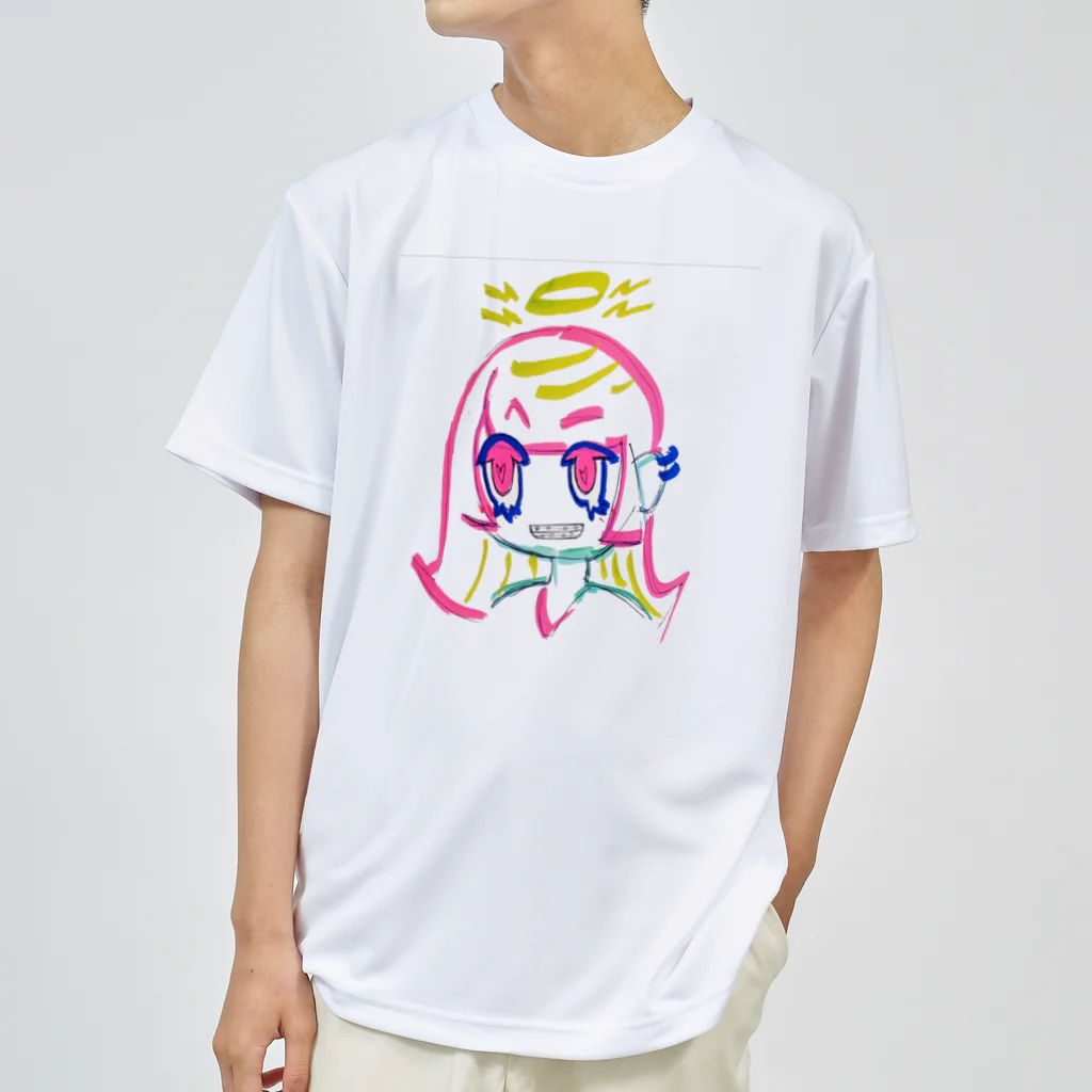 ITO HiNaTaのヤンチャてんしちゃん ドライTシャツ