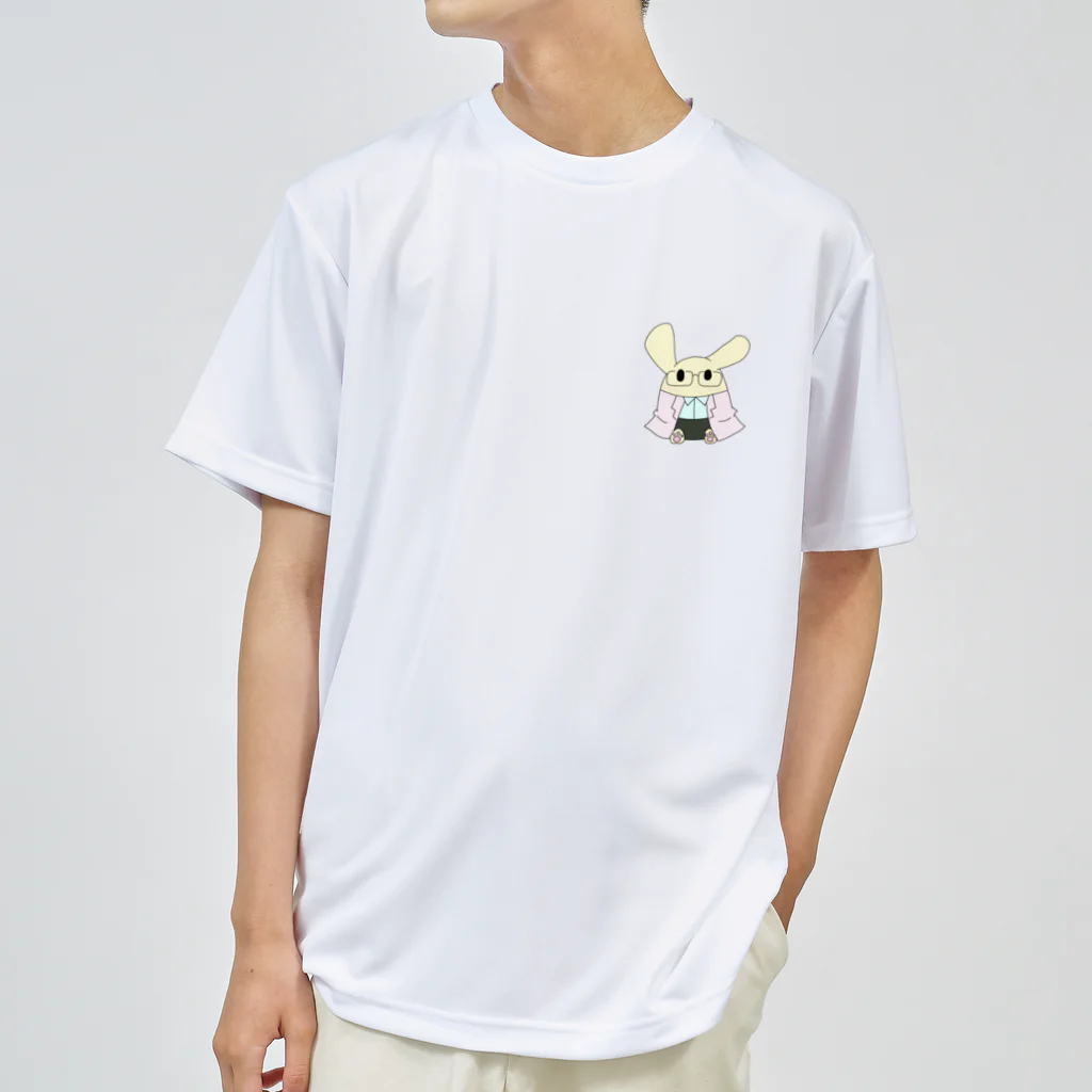 莉都【Rito】@冷房効いてても水分摂取してな。の薬剤師うさぎのりっちゃん Dry T-Shirt