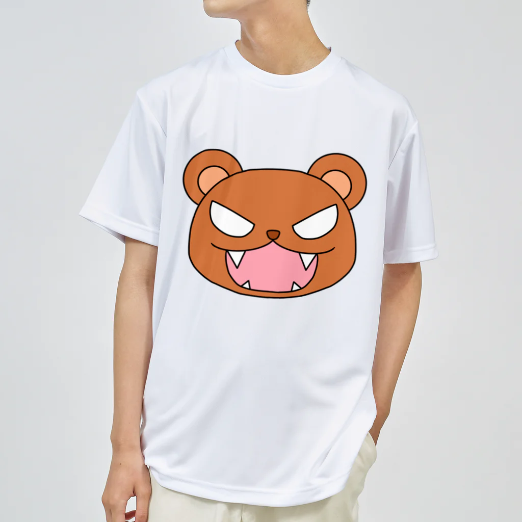 寒波のオリジナルくまくん ドライTシャツ