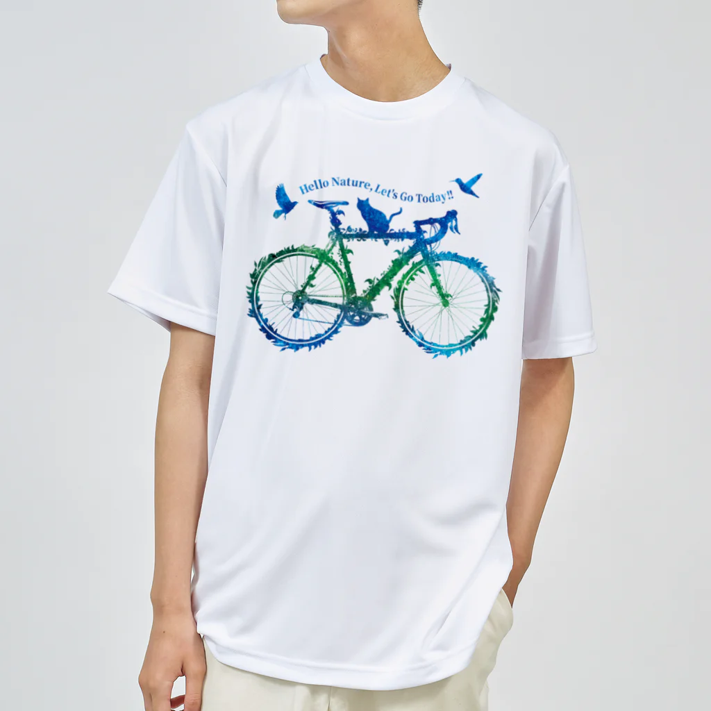 MessagEのNature's Bicycle ドライTシャツ