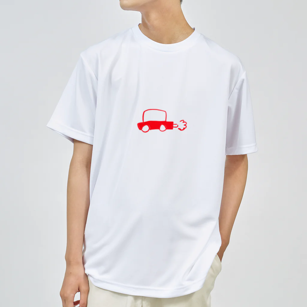 yakayaの走る車 ドライTシャツ