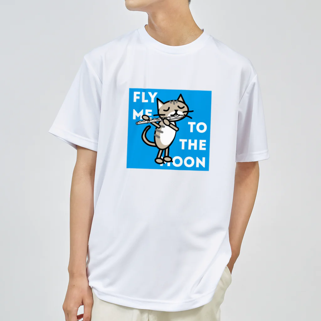 saxfactionのネコフルーティスト Dry T-Shirt