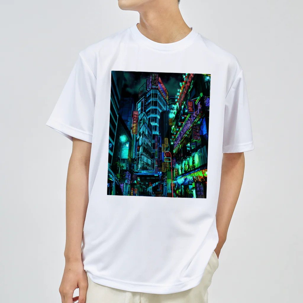 aero_acidのcyberpunk  tokyo ドライTシャツ