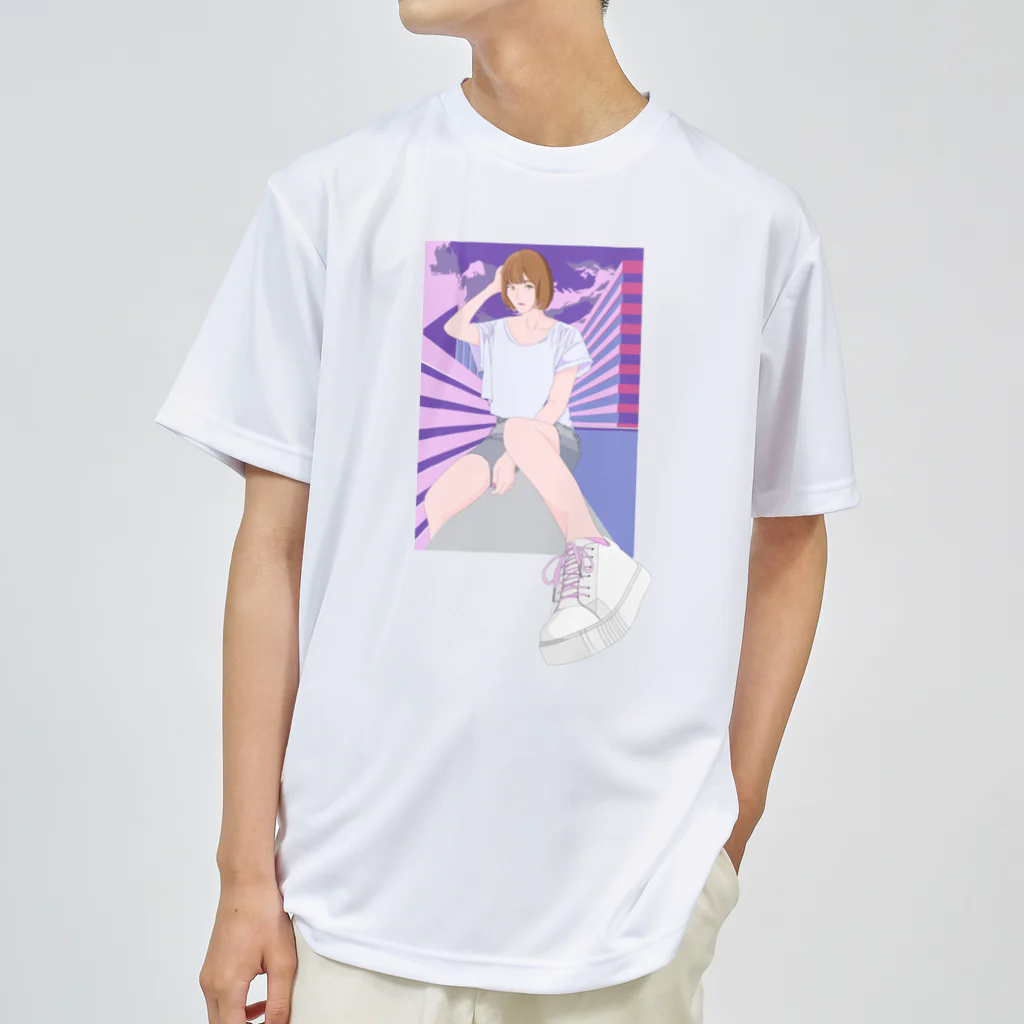 A.IsseiのGirl 3D ドライTシャツ