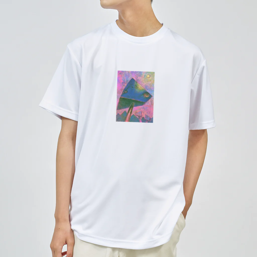 長田秀敏のストーンヘッド Dry T-Shirt