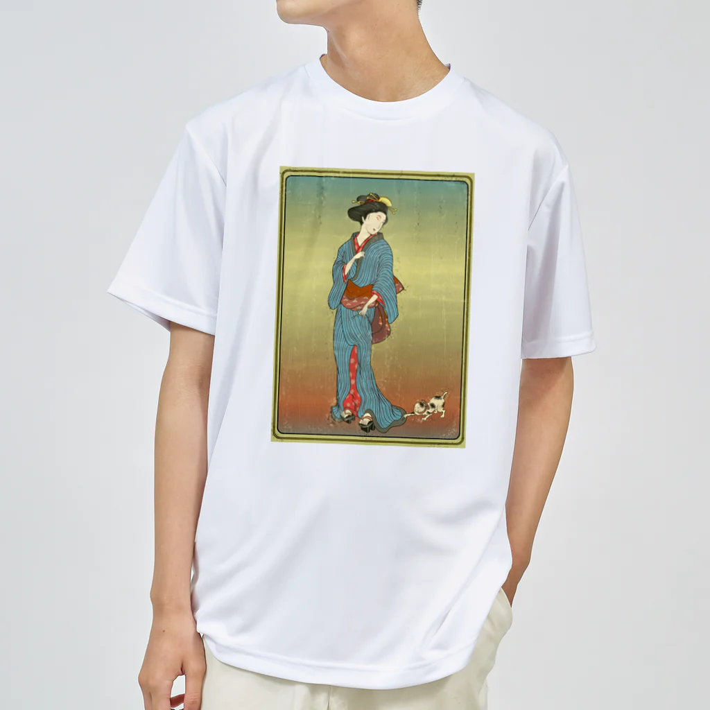 nidan-illustrationの"美人画" 1-#1 ドライTシャツ