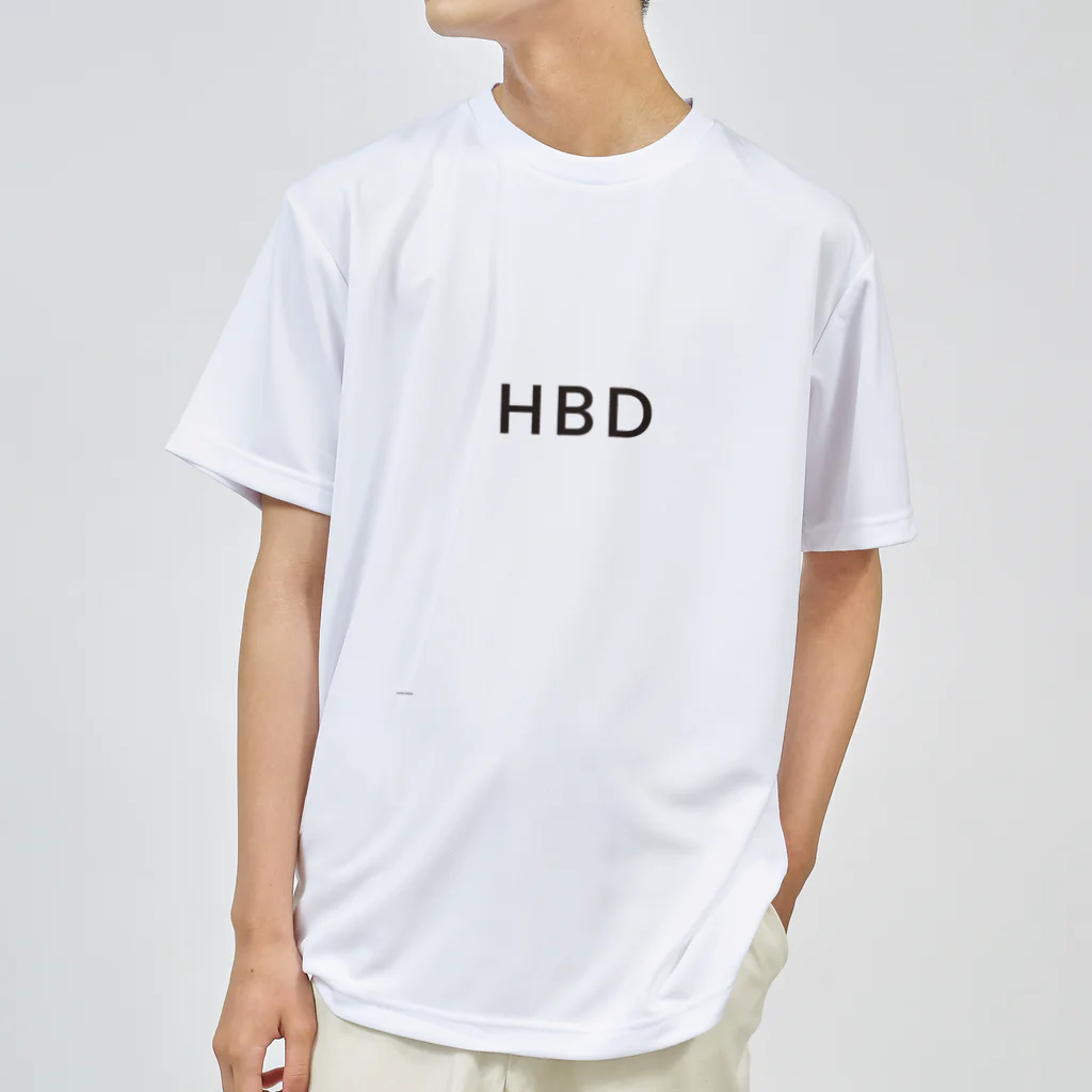 VVWORDSのさりげないハピバ・HAPPYBIRTHDAY Dry T-Shirt