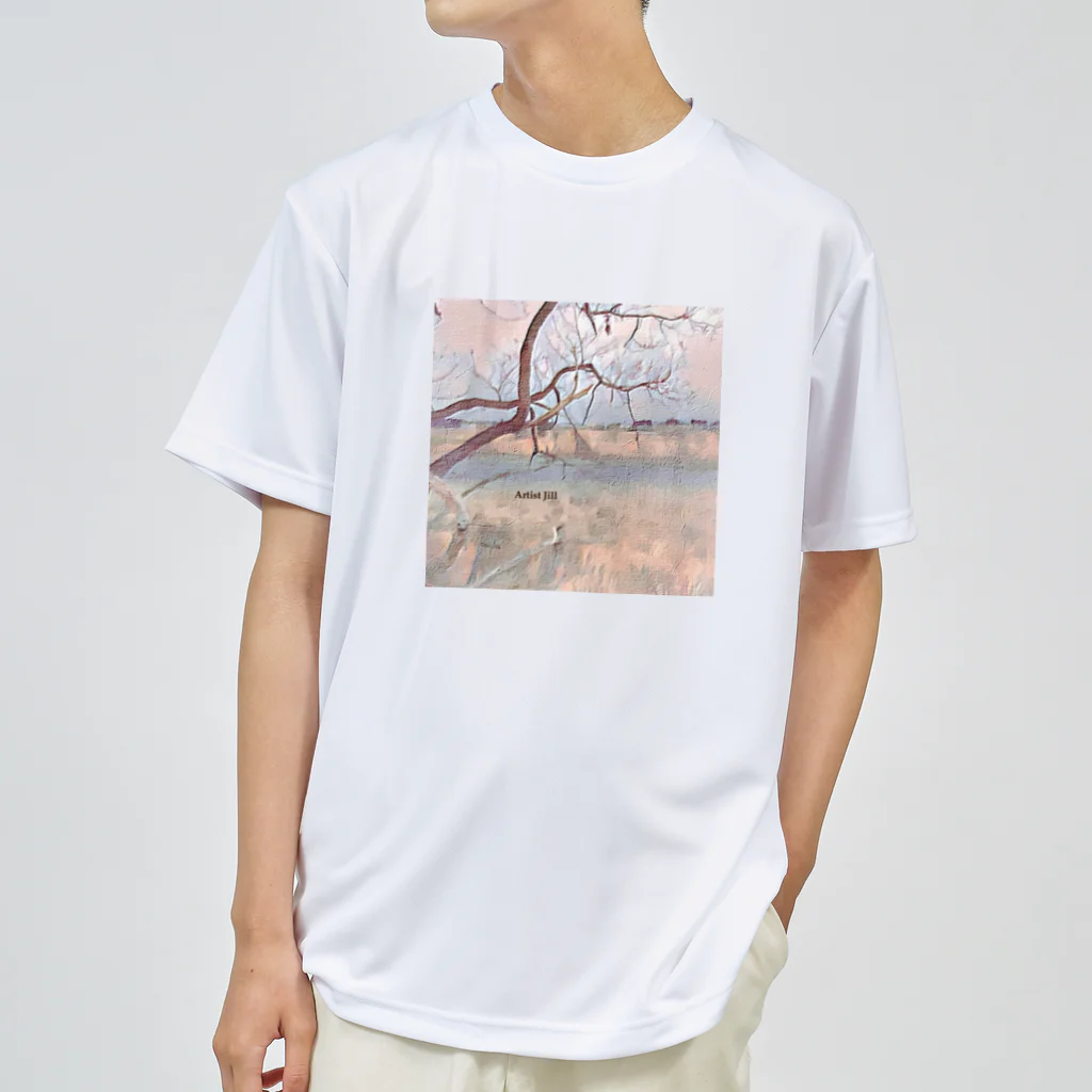 【ホラー専門店】ジルショップの絵画のような風景 Dry T-Shirt