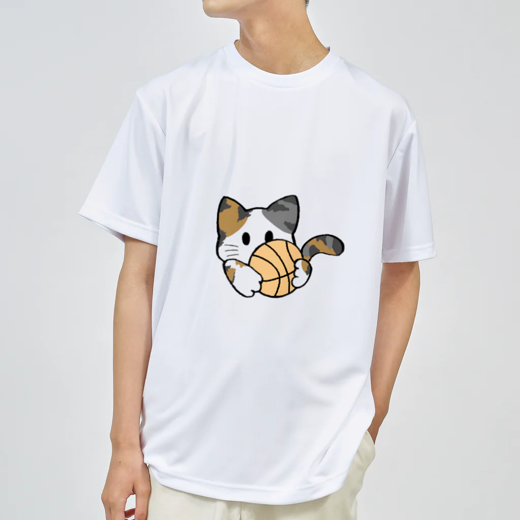 グリヴェール森の雑貨のねこ【ミケ】 Dry T-Shirt