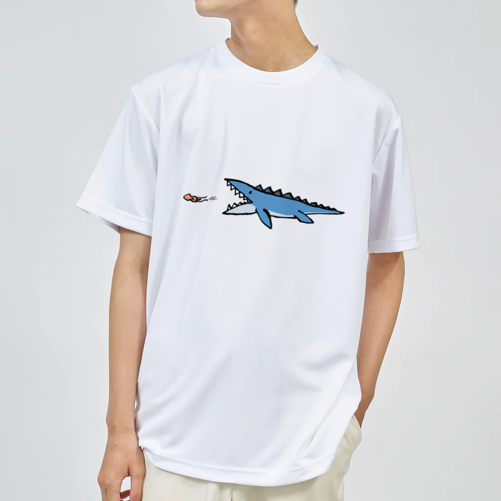 のんざき港のモササウルス Dry T-Shirt