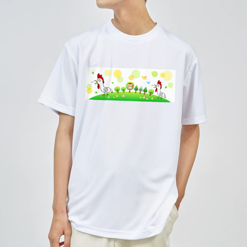 ここまるのコケッ！ ドライTシャツ