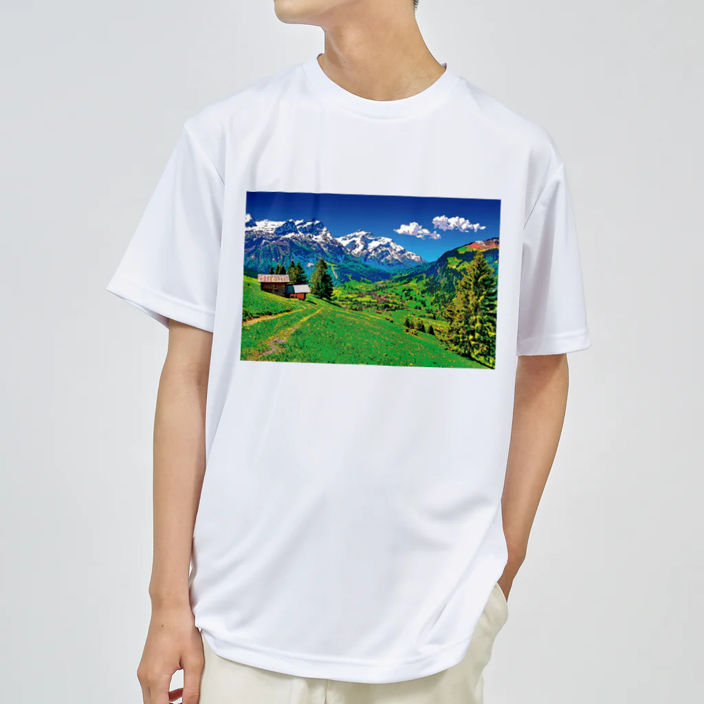 GALLERY misutawoのスイス ベルナー・オーバーラント地方 Dry T-Shirt