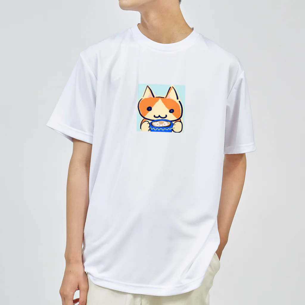 堕落猫のねこちゃんとココア Dry T-Shirt