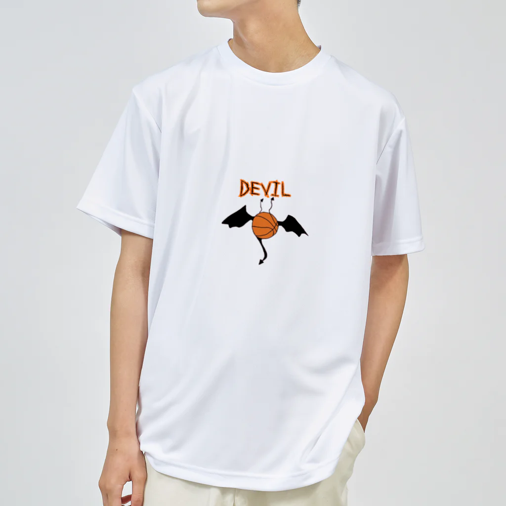 blackのbasket devil ドライTシャツ