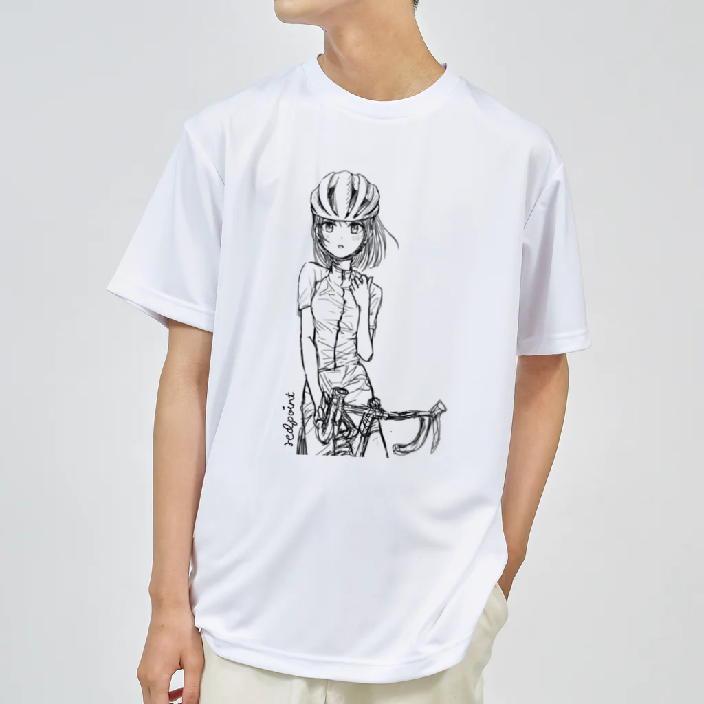 ささおかのサイクリング ドライTシャツ