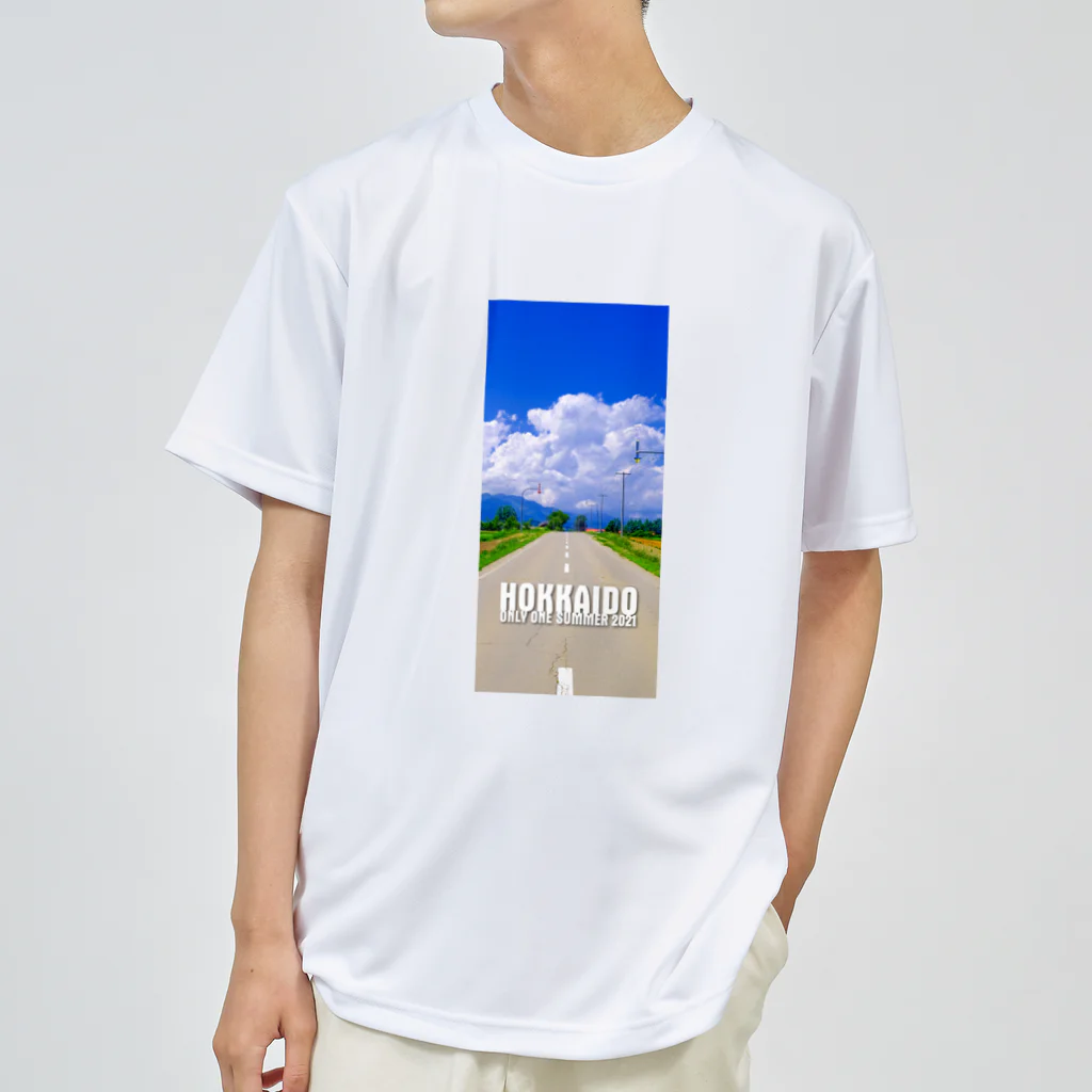 ARISEの一度きりの北海道の夏 ドライTシャツ