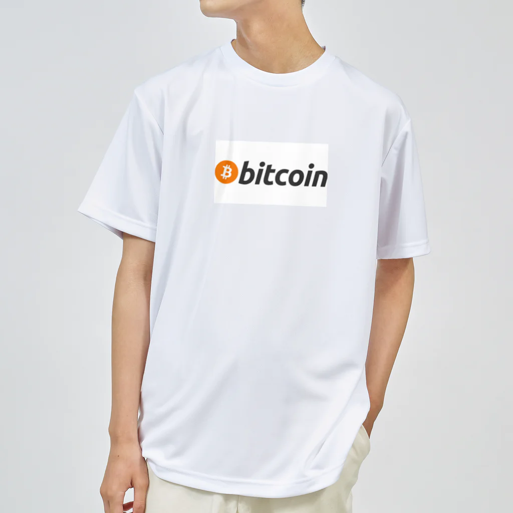 仮想通貨(暗号資産)セレクトショップのビットコインTシャツ ドライTシャツ