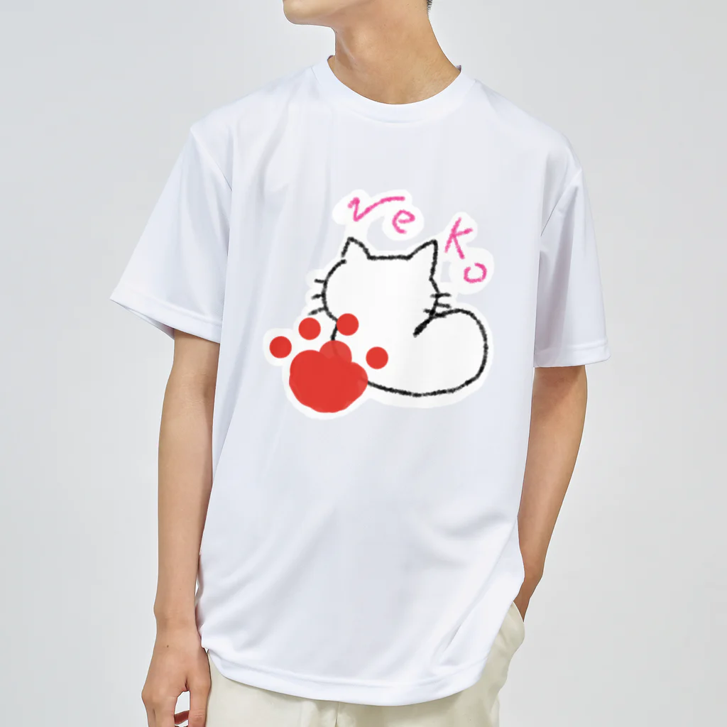 クリームあんみつのねこらぶ♥️ ドライTシャツ