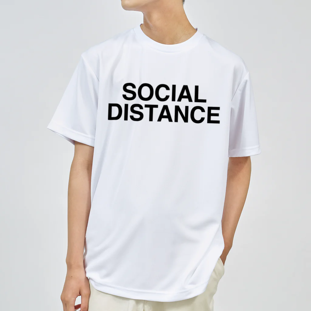 TOKYO LOGOSHOP 東京ロゴショップのSOCIAL DISTANCE-ソーシャルディスタンス- Dry T-Shirt