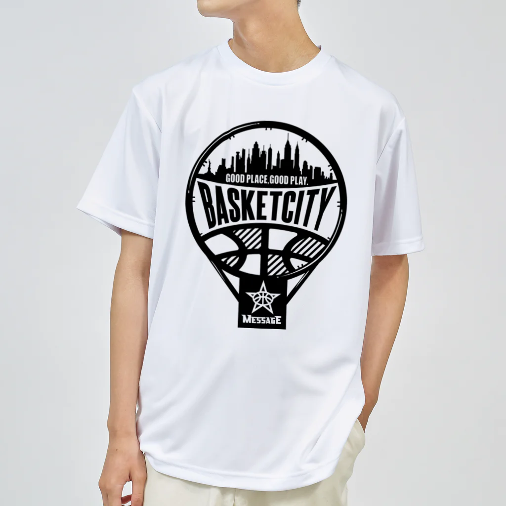 MessagEのBASKETCITY ドライTシャツ