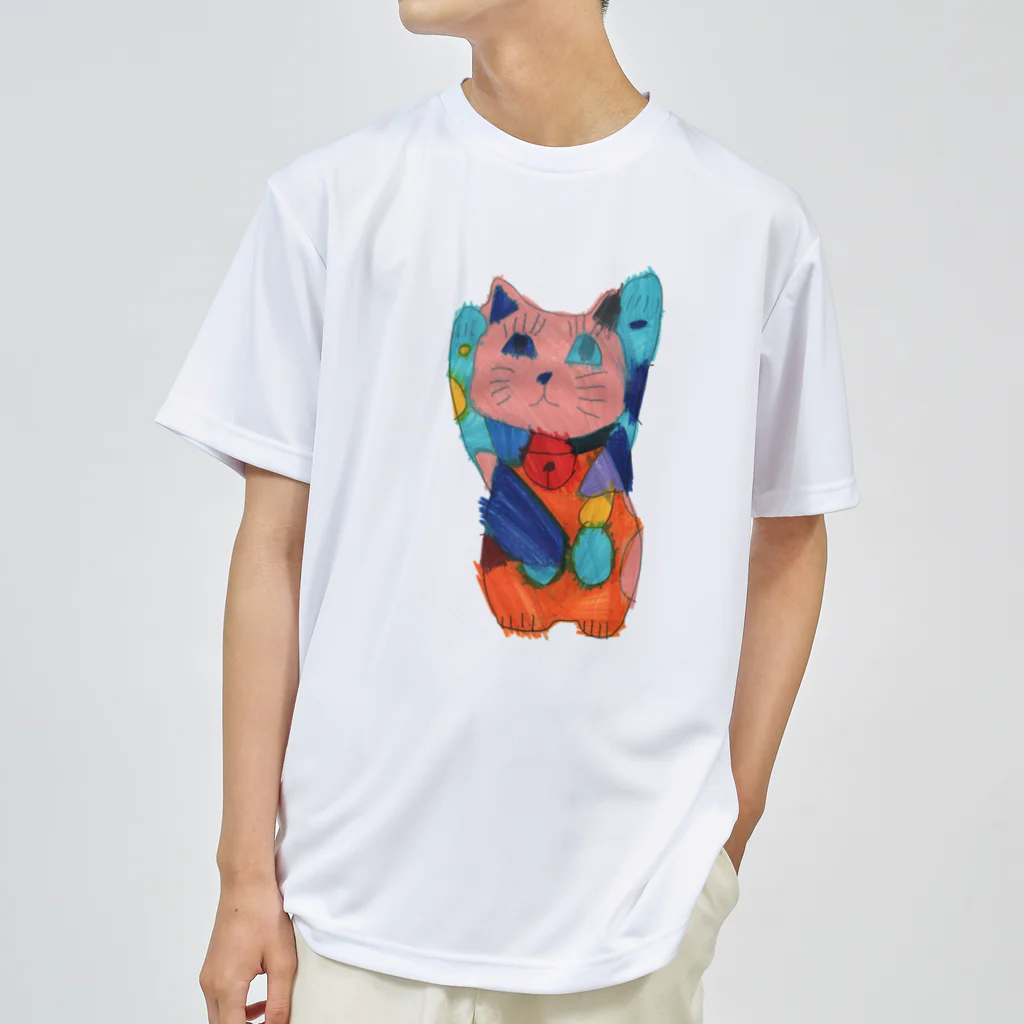 taiseiの招き猫 ドライTシャツ