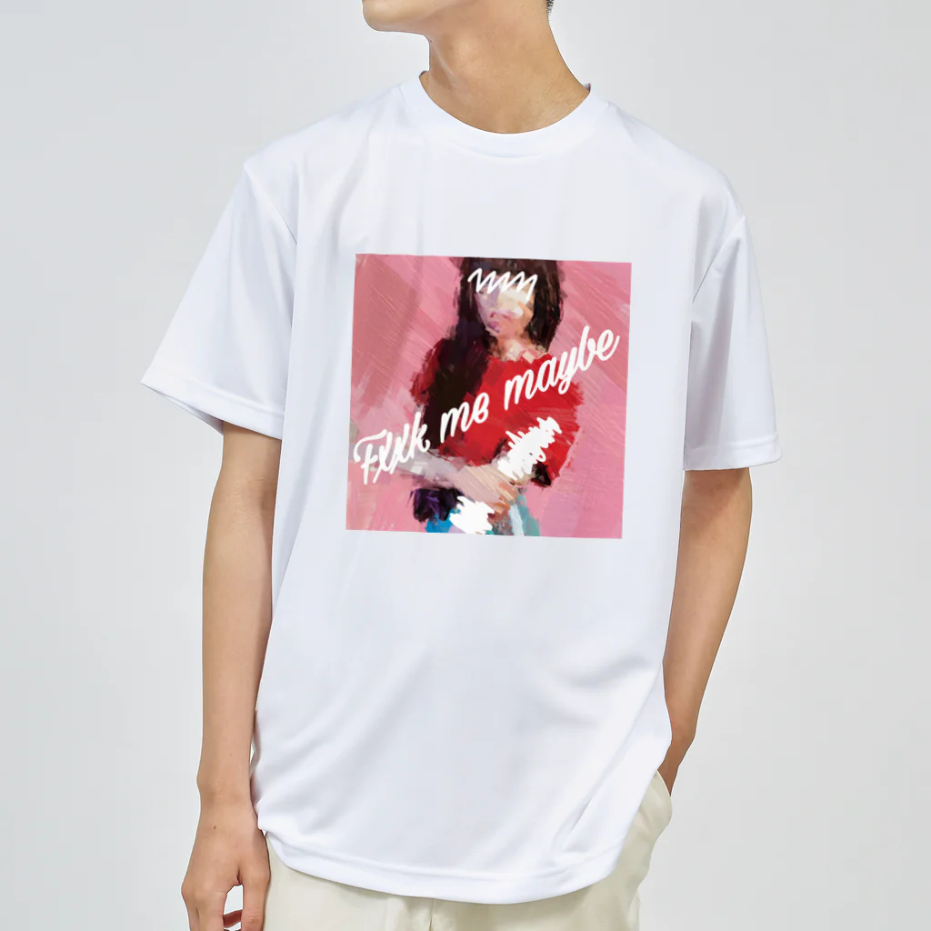 Jeu de mots laboratoryのfxxk me maybe ドライTシャツ