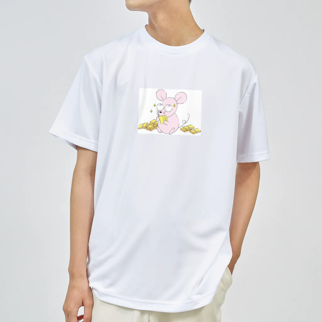 カレーコミュニケーションクラブのちゅうちゅう君 ドライTシャツ