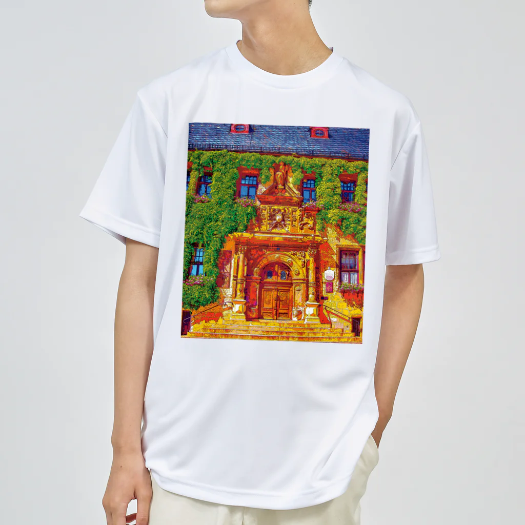 GALLERY misutawoのドイツ クヴェトリンブルク市庁舎のエントランス ドライTシャツ