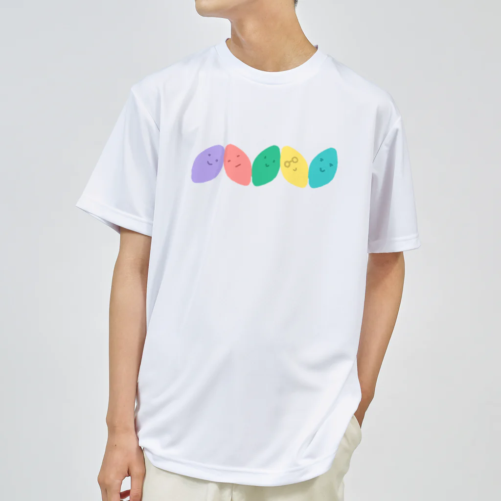 Andiamoのカラフルおいも Dry T-Shirt