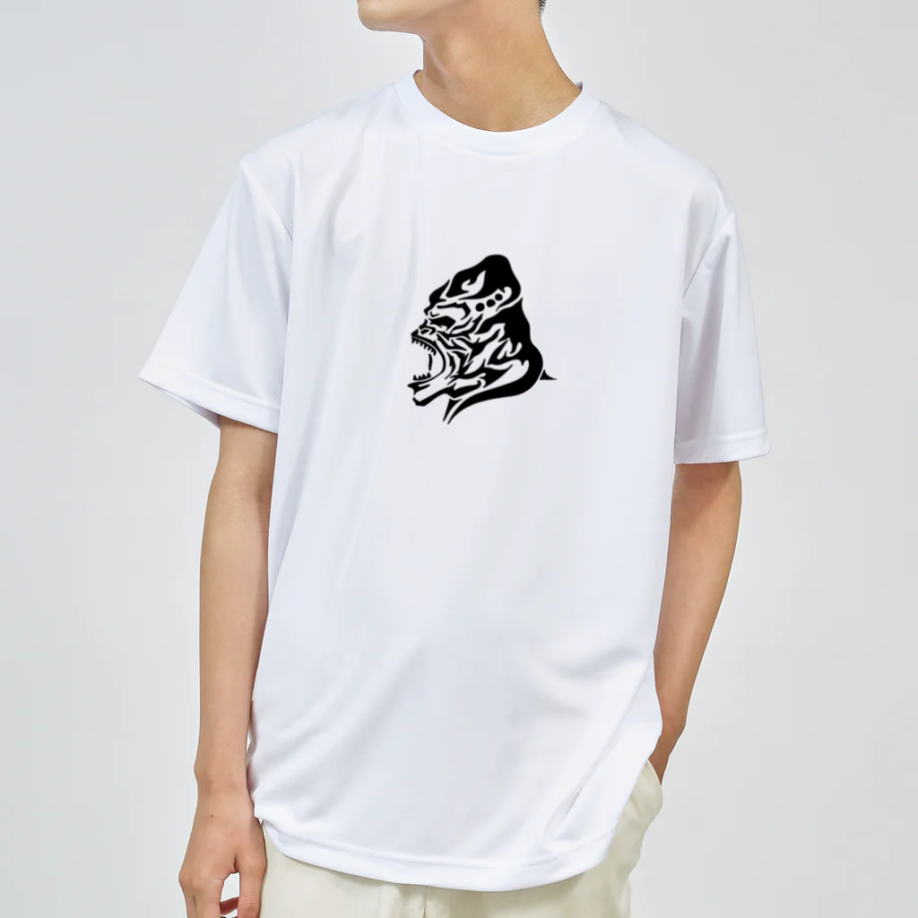 TRAVA design SHOPのゴリラトライバル ドライTシャツ