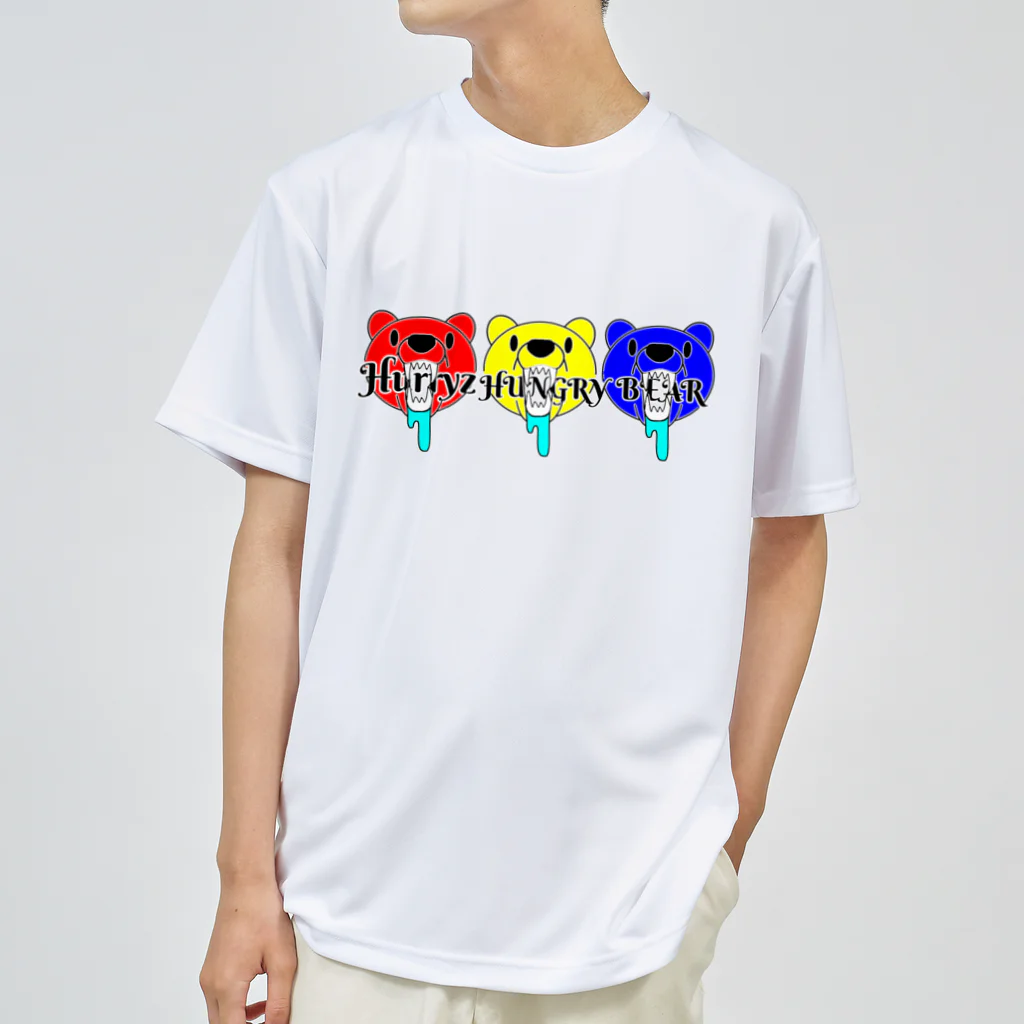 Hurryz HUNGRY BEARのHurryz HUNGRY BEARシグナル Dry T-Shirt