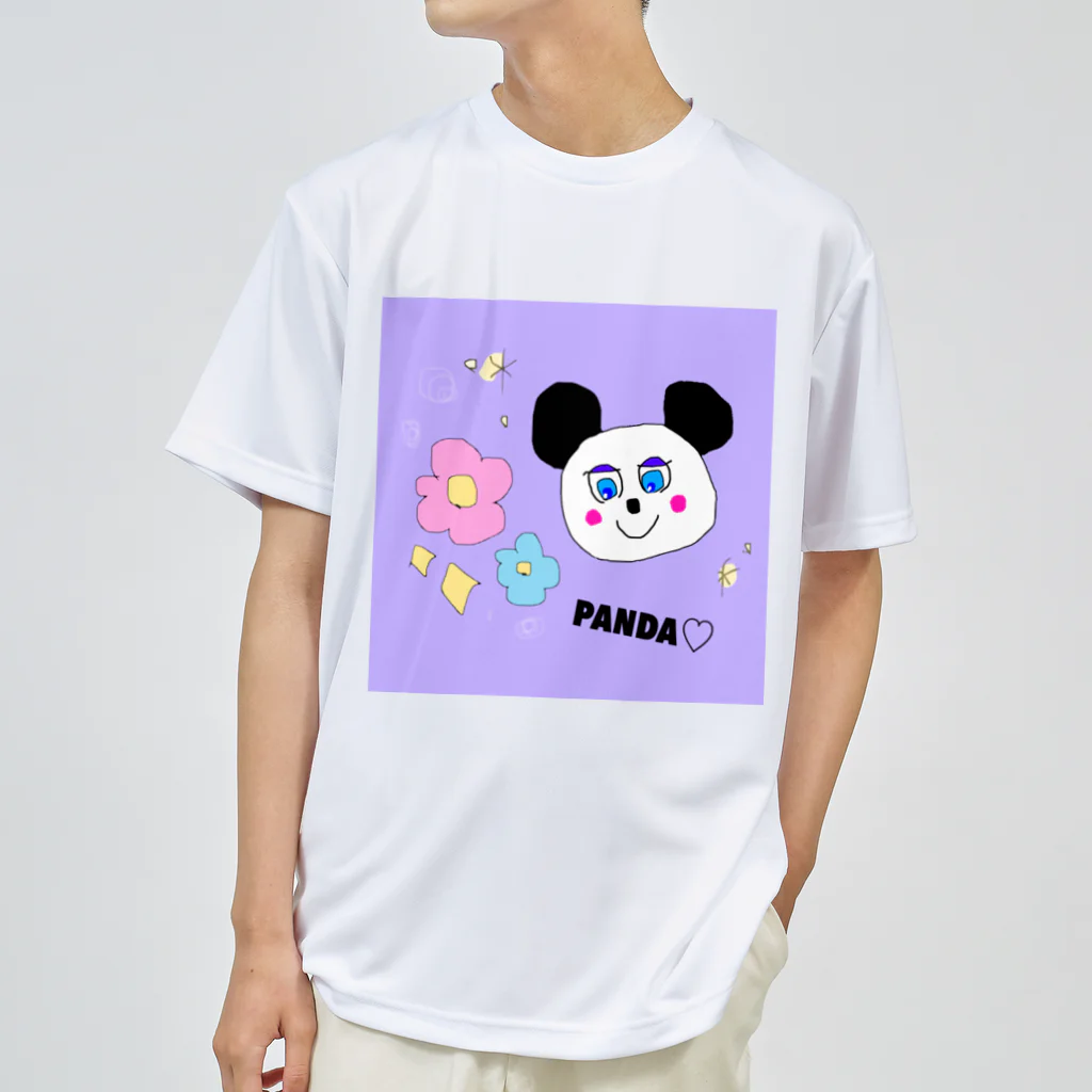 HAPPY♡BLUEのPANDA♡ Dry T-Shirt