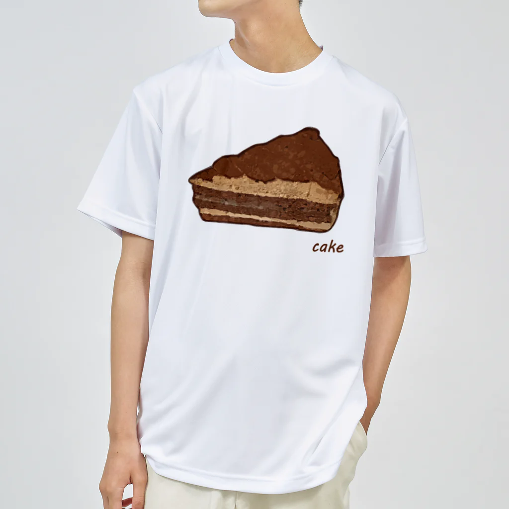 脂身通信Ｚのチョコレートケーキ ドライTシャツ