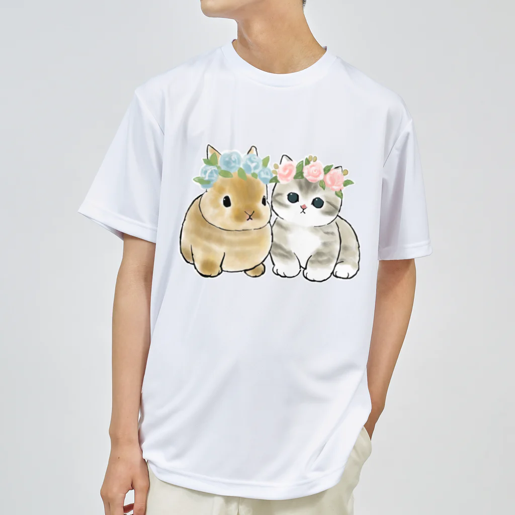 mofusandのうさにゃん Dry T-Shirt