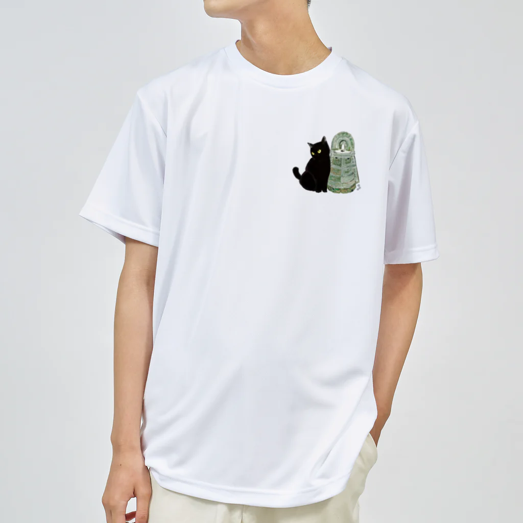 WAMI ARTの猫銅鐸 Dry T-Shirt