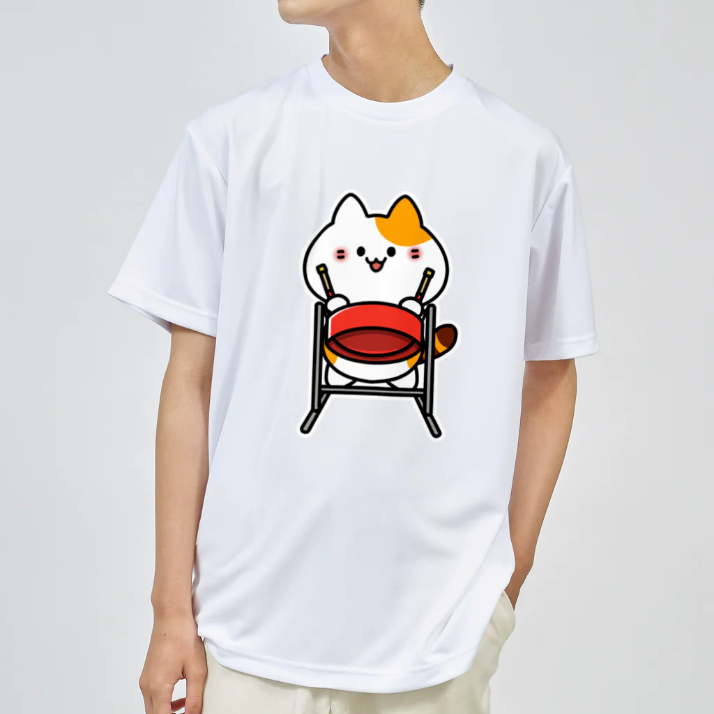  ふじねこ屋のテナーパンねこ ドライTシャツ