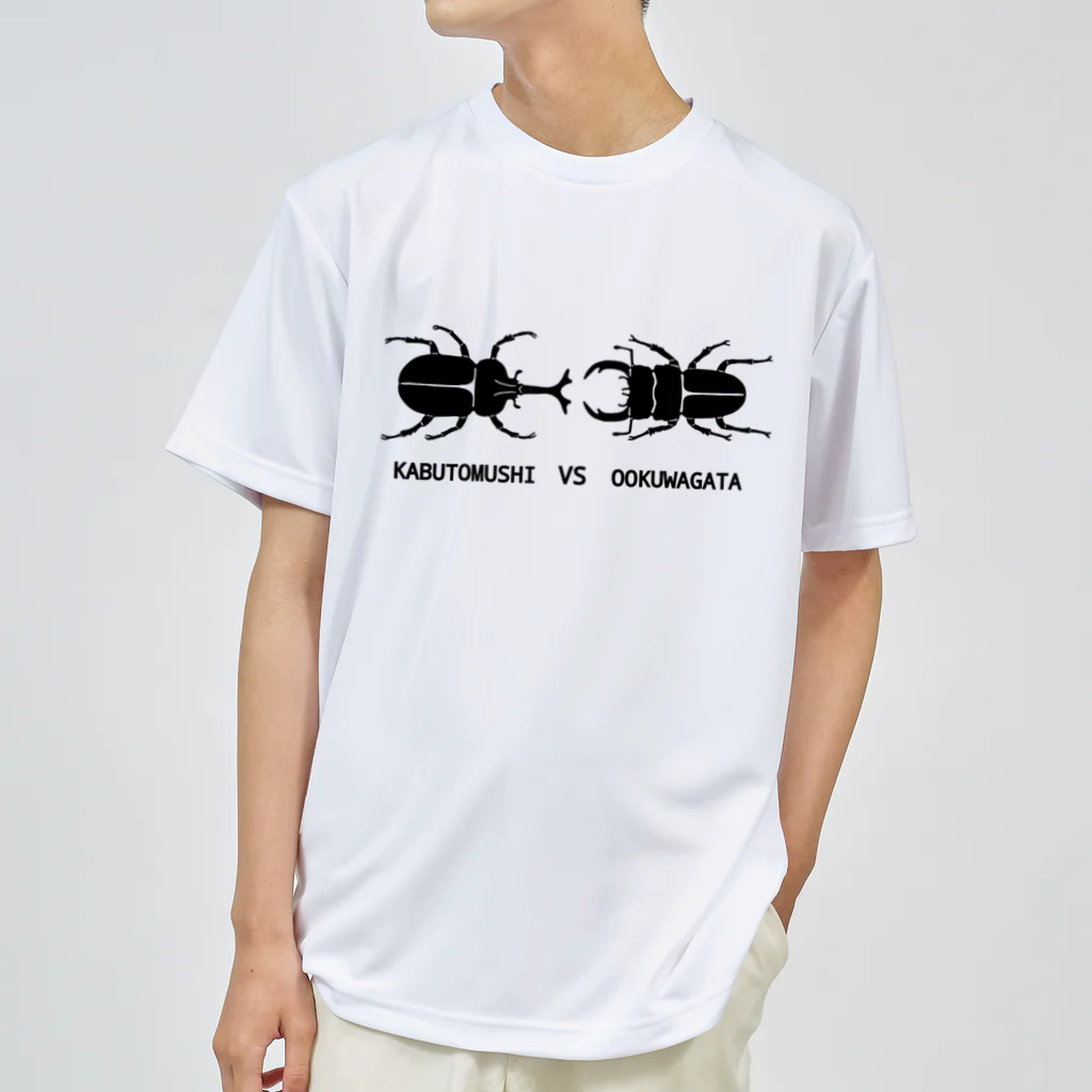 GREAT 7のカブトムシVSクワガタ ドライTシャツ