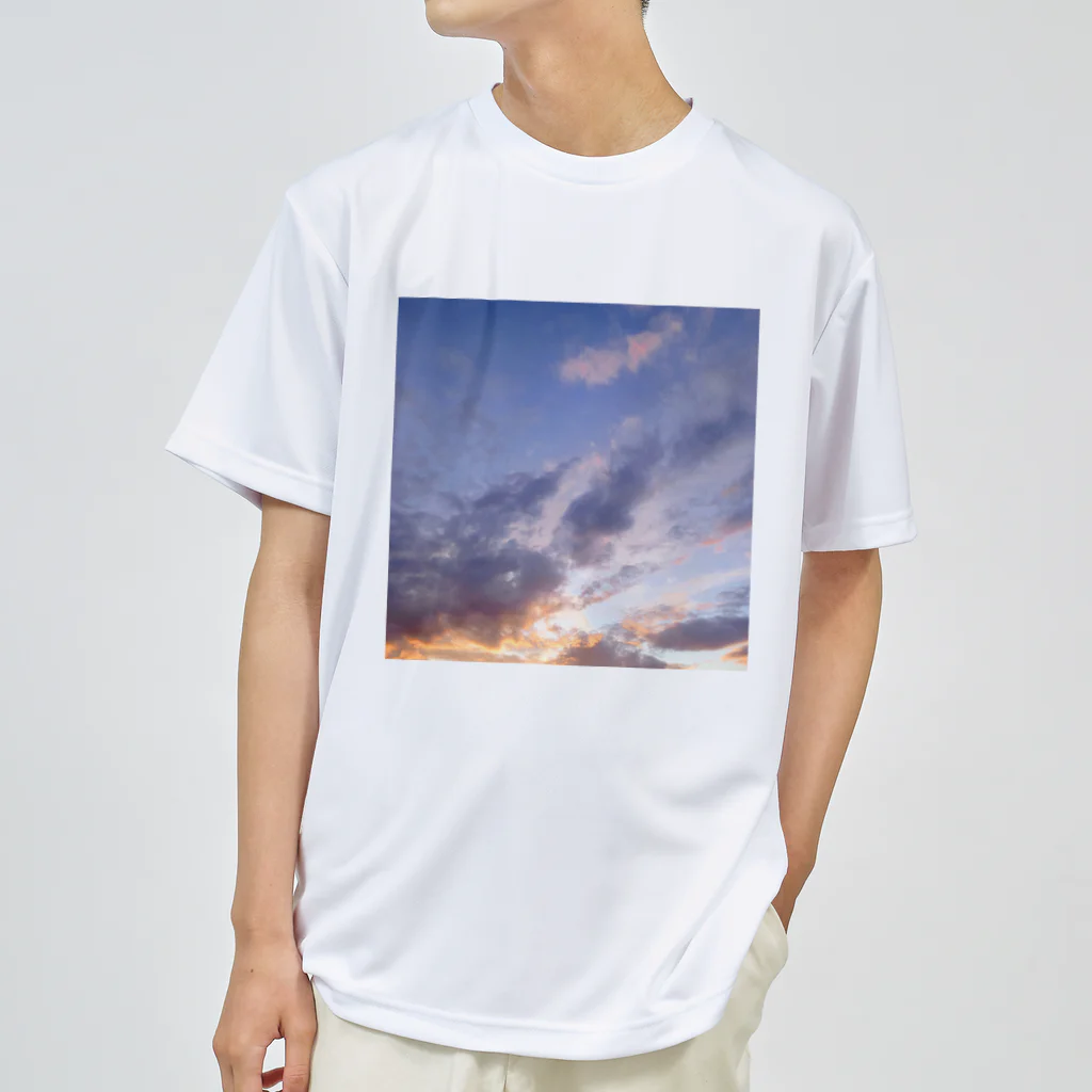 SkyBeauty🌨の夕空 ドライTシャツ