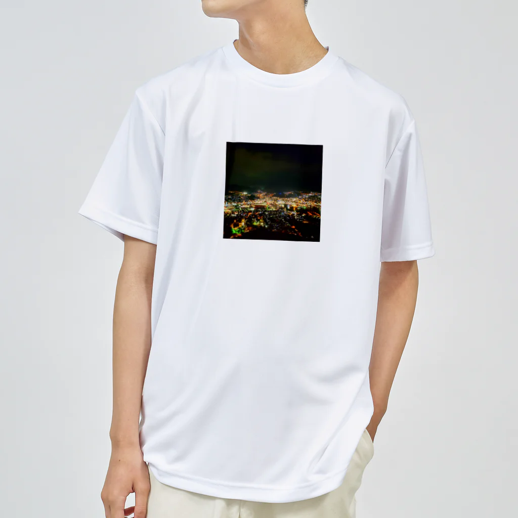 面白Tシャツ専門店の～稲佐山の夜景を添えて～ ドライTシャツ