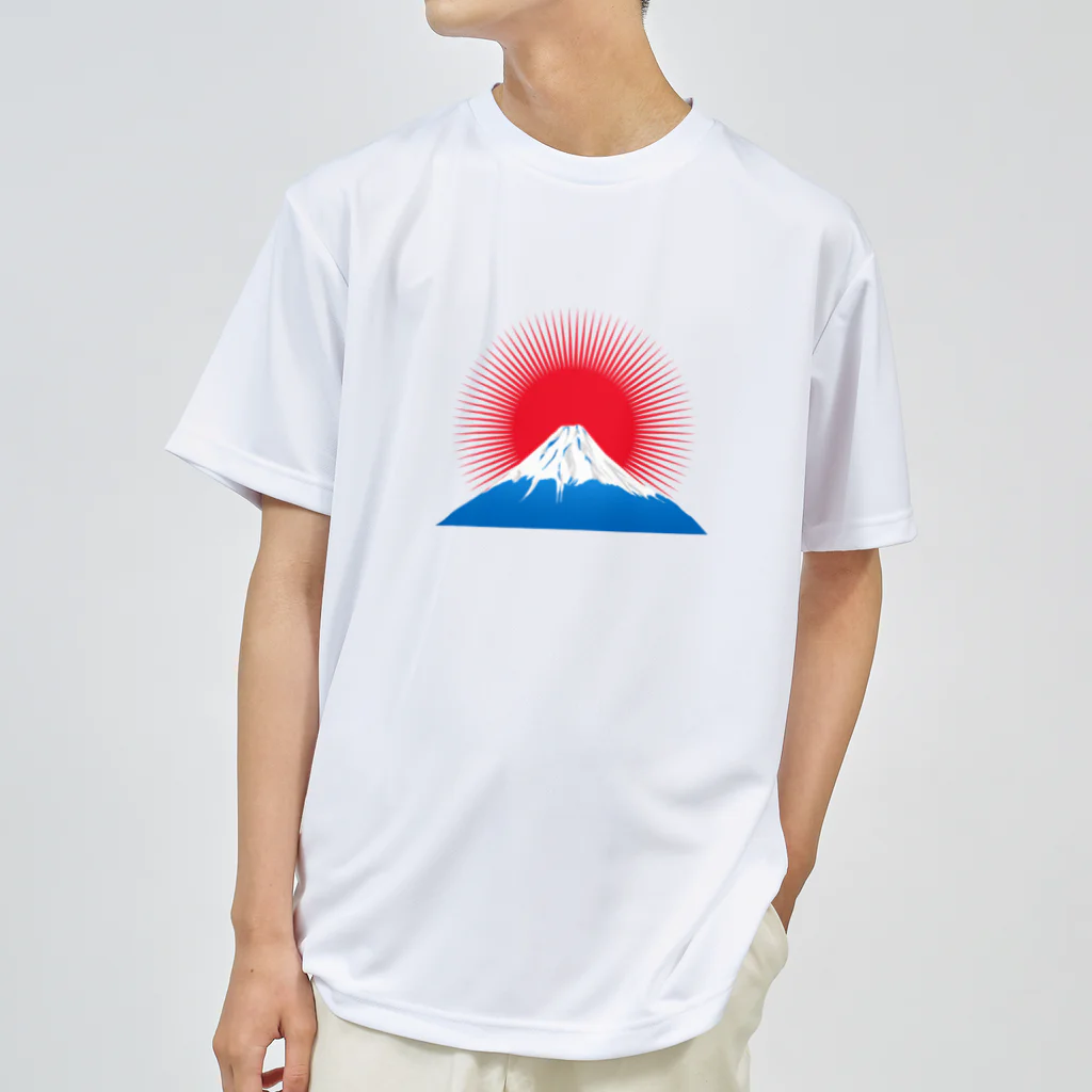 chicodeza by suzuriの初日の出の富士山 ドライTシャツ