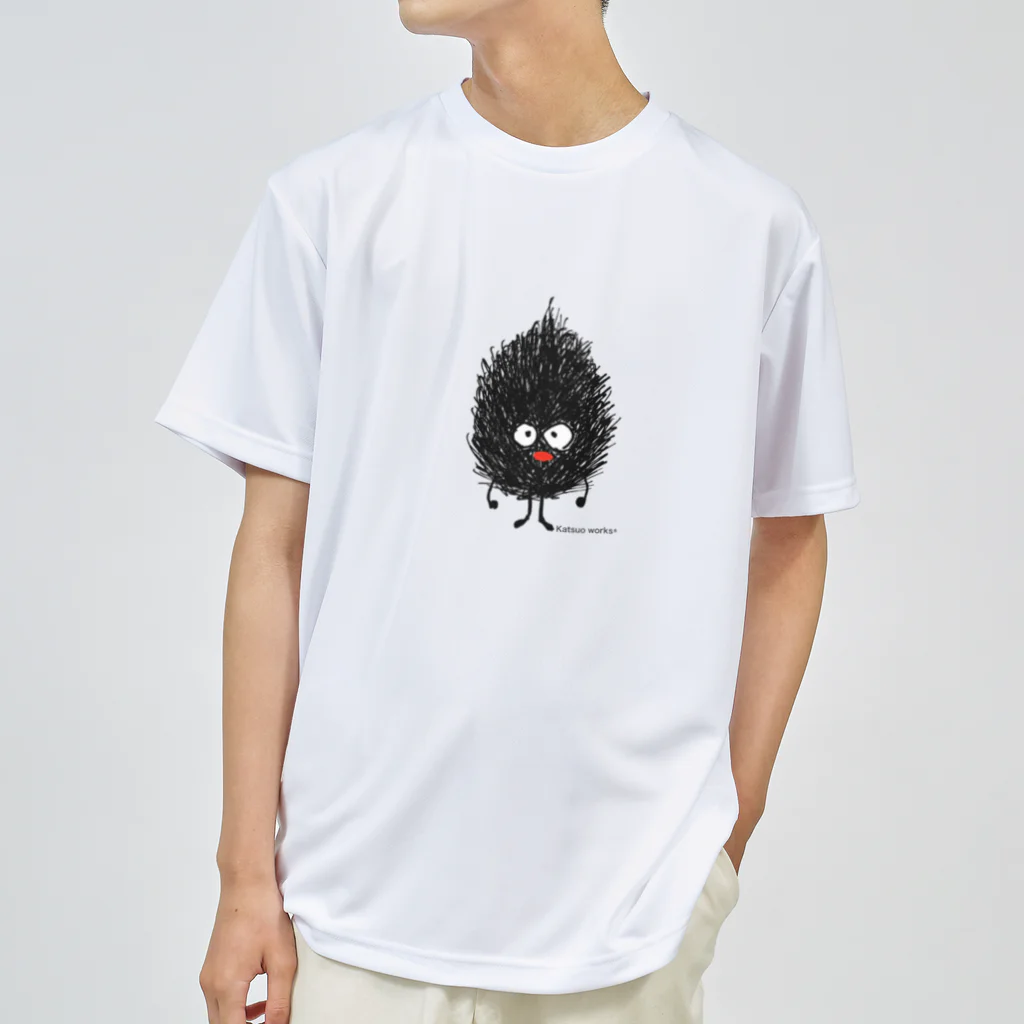 Katsuo_works （カツオワークス）のもえカスくん Dry T-Shirt