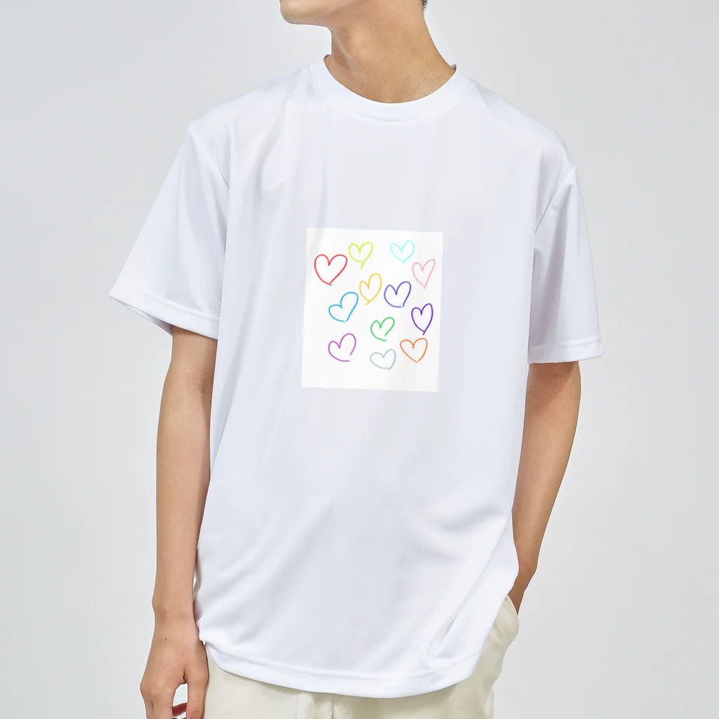 heart shopのハート　この世界に愛を Dry T-Shirt