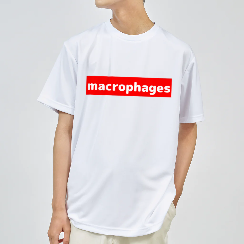 十織のお店のmacrophages ドライTシャツ