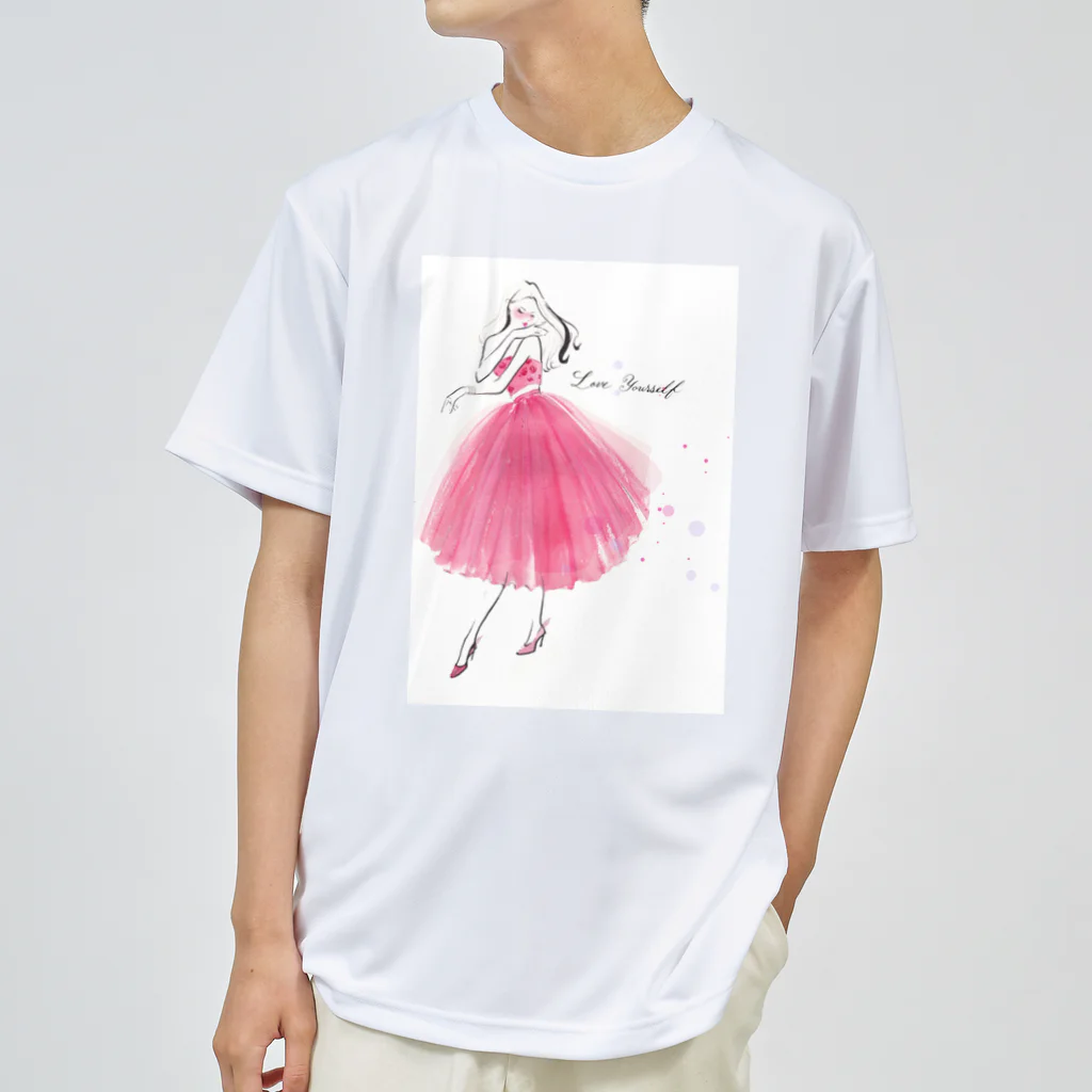 Jojo Yan | A Fashion IllustratorのBe yourself ドライTシャツ