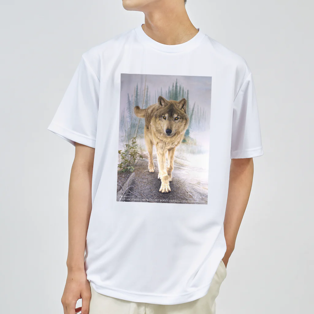 アラスカ野生動物画家きむらけいのF​o​r​e​s​t​ ​o​f​ ​K​a​s​i​l​o​f  ドライTシャツ