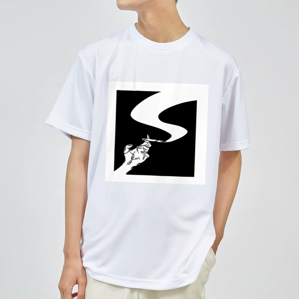 Satellite_Orangeのsmoke ドライTシャツ